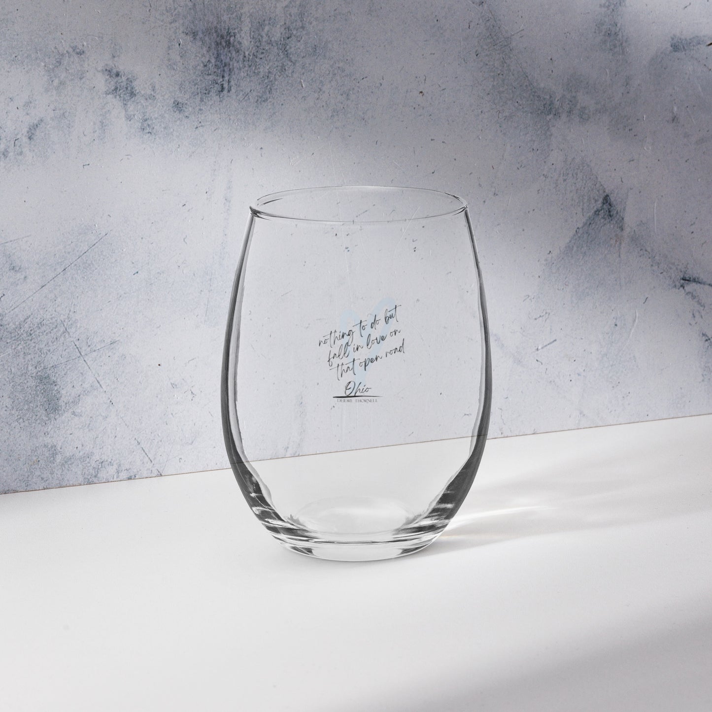 Ohio Stemless Wineglass