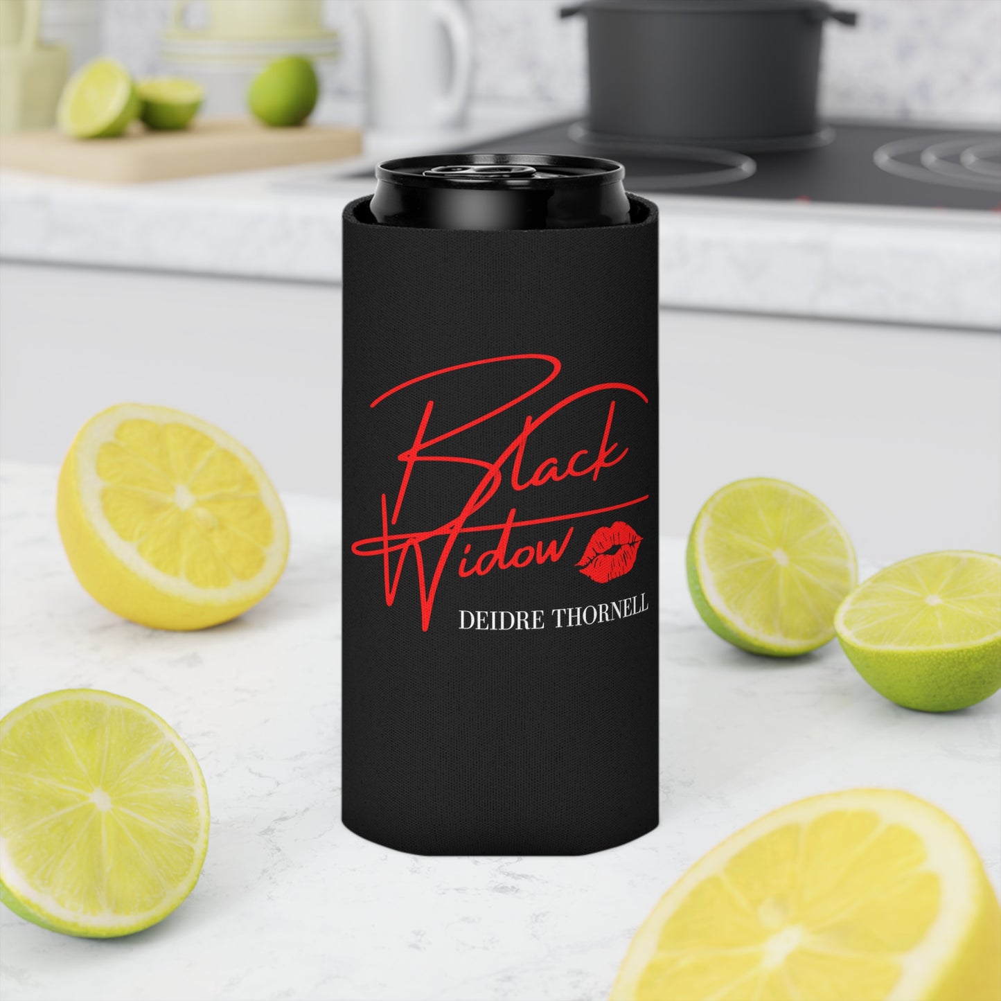 Black Widow Can Cooler