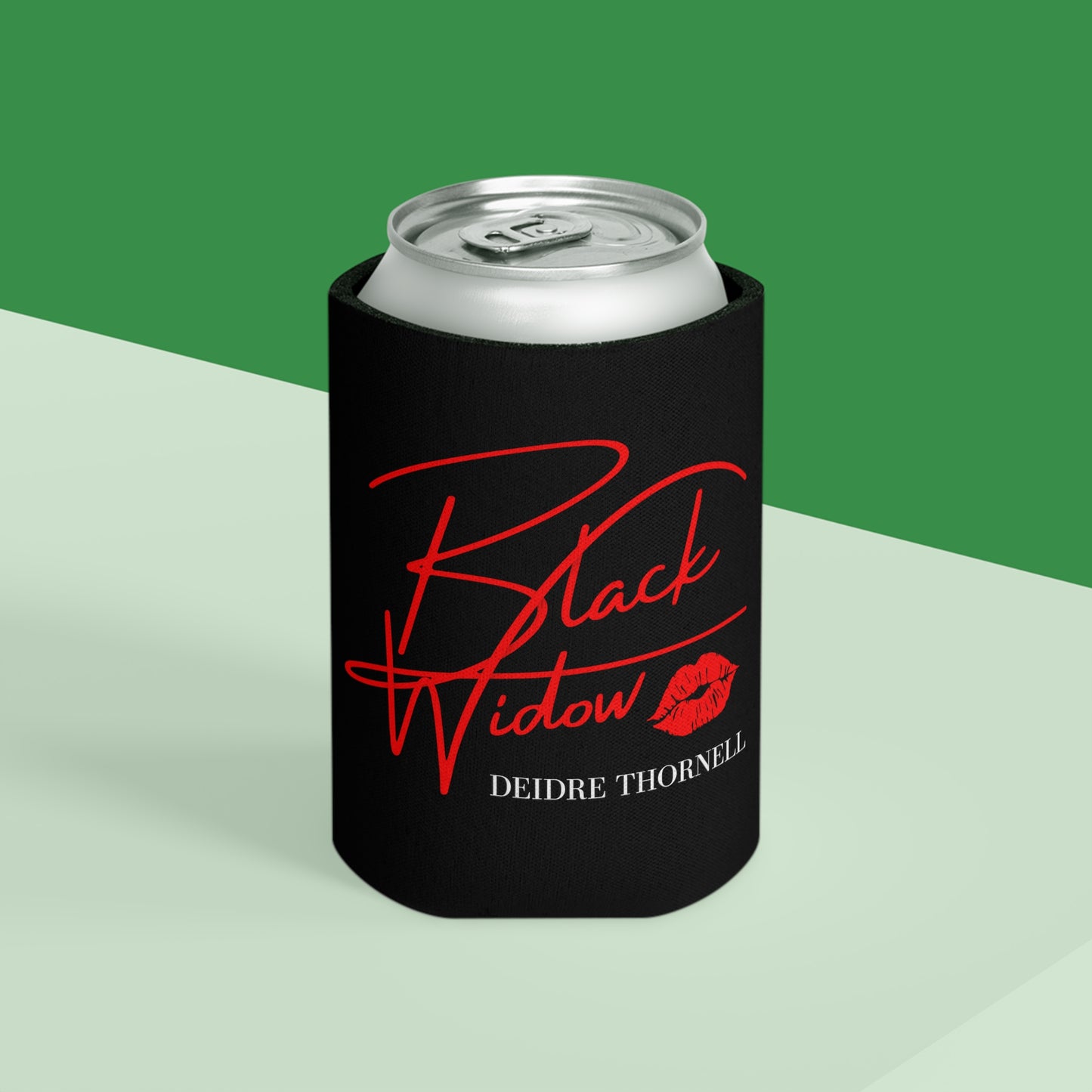 Black Widow Can Cooler