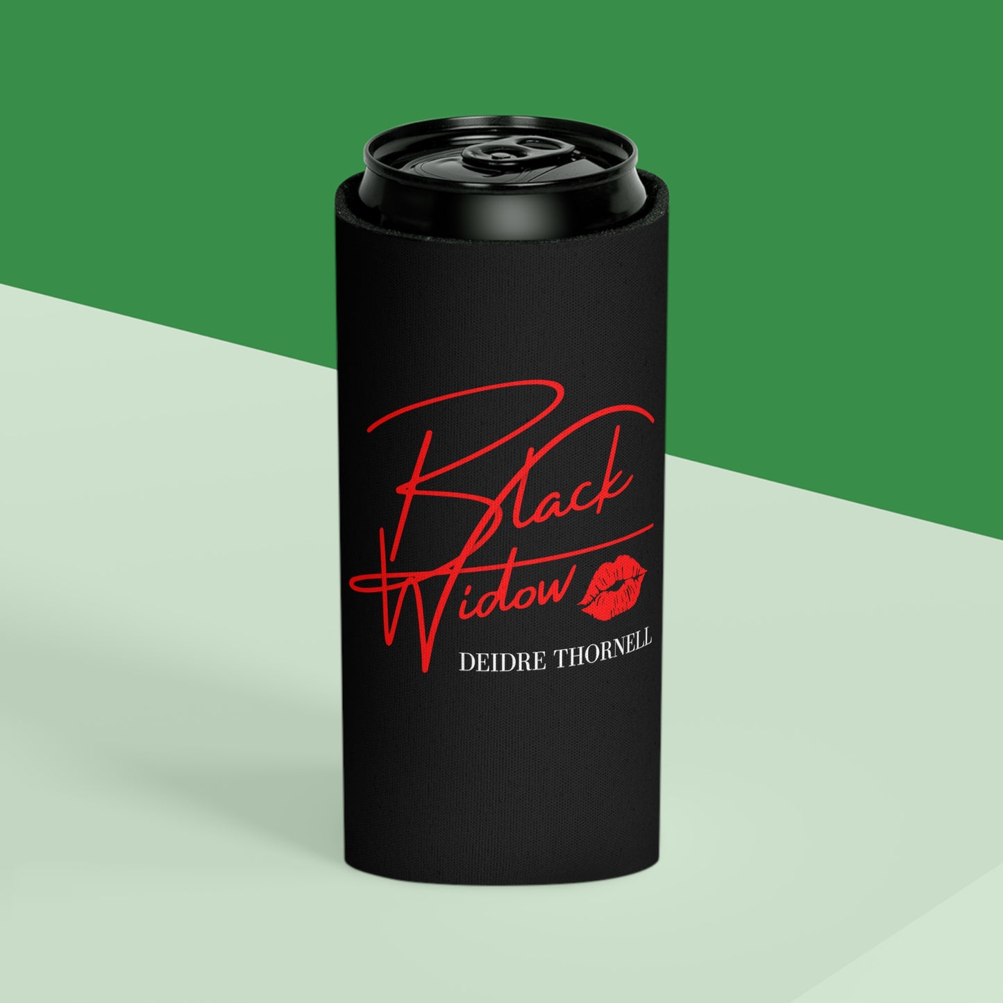 Black Widow Can Cooler