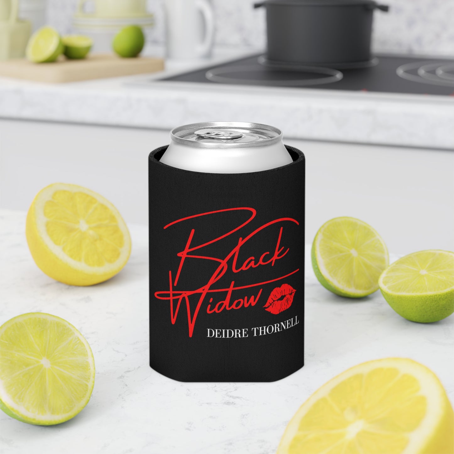 Black Widow Can Cooler