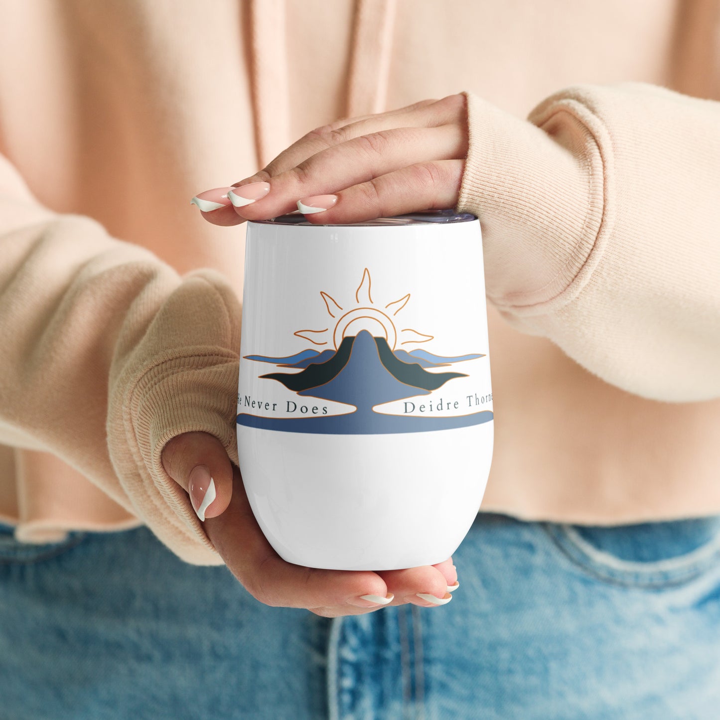 He Never Does Tumbler