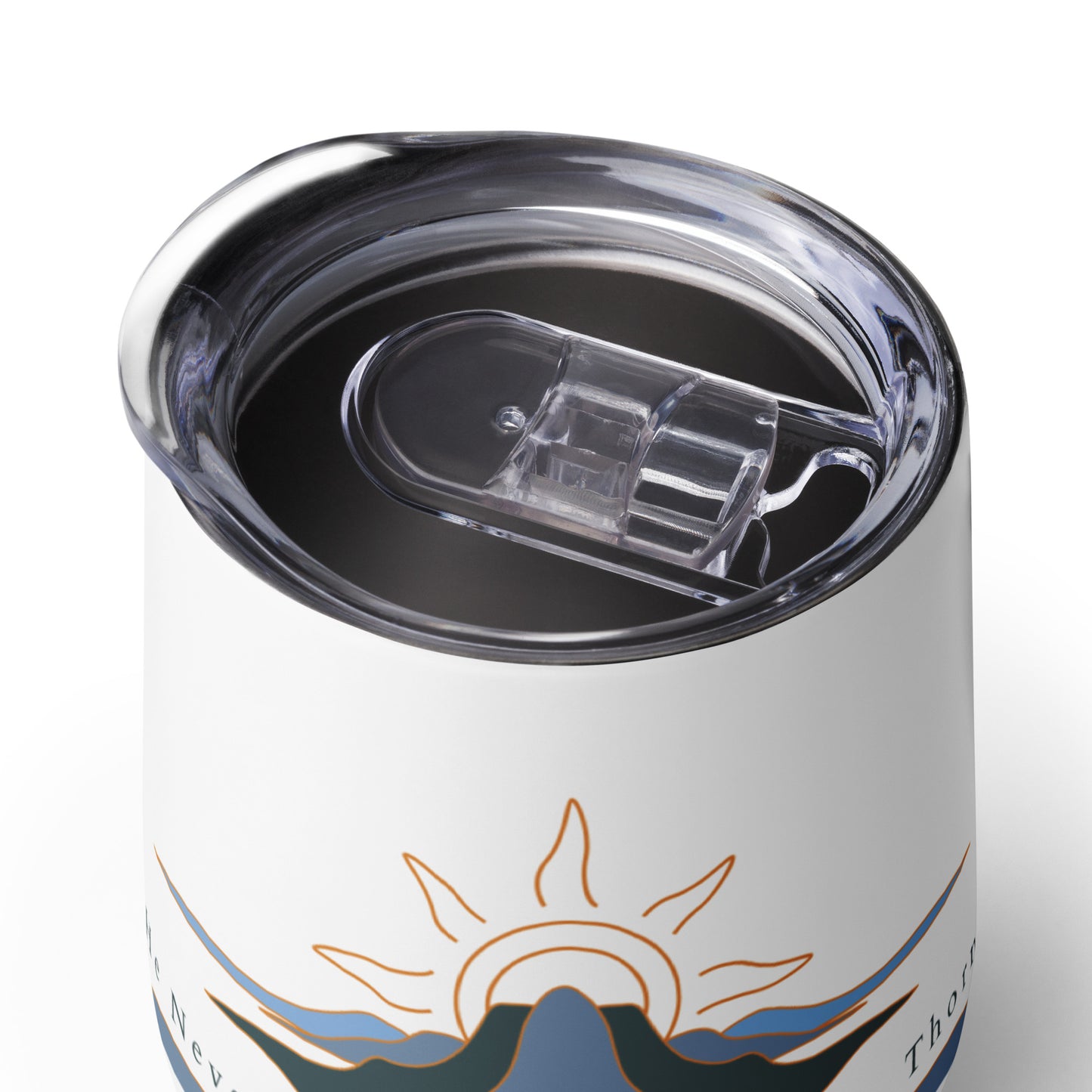 He Never Does Tumbler