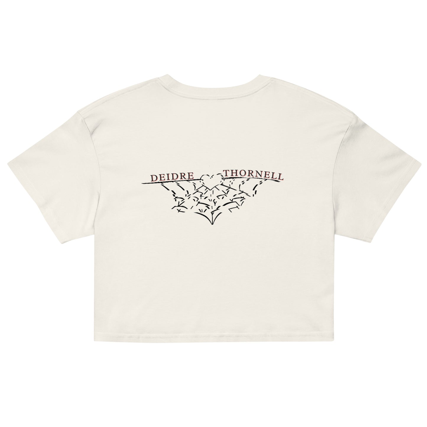 Black Widow Crop Top Light